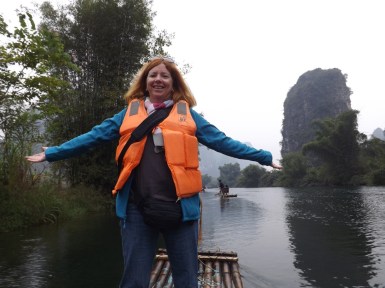 2014-11-15 b Yangshuo - Rafting on the Yulang River (16)