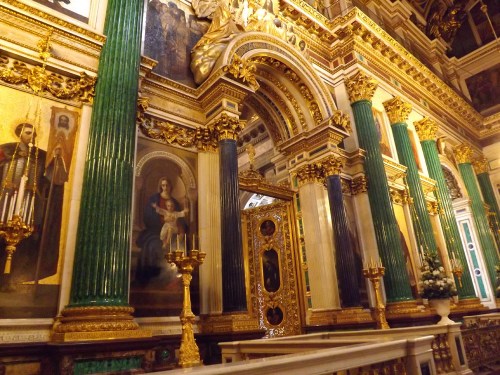 The Iconostasis in St. Isaac's Cathedral